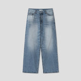 Katra Semi-Wide Denim Pants