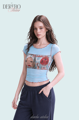 ミント ジューシー マッシュ ショートスリーブ Tシャツ