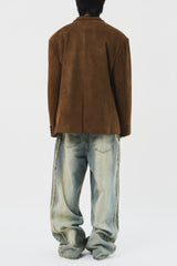 Beam Track Wide Denim (2color)