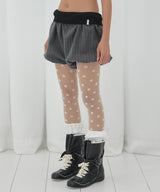 BANDING PUMPKIN SHORTS (CHARCOAL) F26QD160
