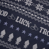 TROLLS JACQUARD ニット - NAVY