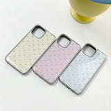 dot epoxy silver bumper case(remon chiffon)