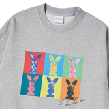 25SS エイリアンラビットポパートスウェットシャツ メランジ