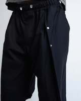 Pleated Short Trousers