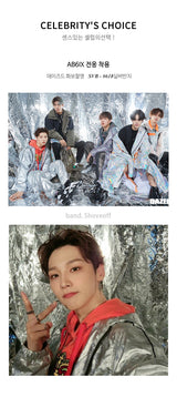SVR-S618 AB6IX Jeon Woong wears silver Sliver 925 stone couple friendship silver ring