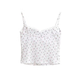 Cielle Ruched Flower Top