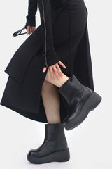 Mine Platform Short Boots