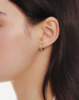 26SS★エッセンス シルバー (W) テニス ワンタッチピアスXS