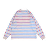 ストライプカラーロングスリーブTシャツ（ユニセックス）_SYF6TS02SB