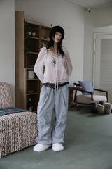 Sage chiffon blouse