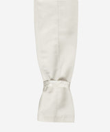 SATIN MIX CORSET SHIRT #IVORY JACQUARD