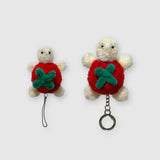 [made] tomato turtle keyring s size