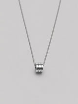 LMN ボットトリプルリングネックレス (silver)