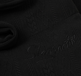 Sweet Ribbon Corduroy Padded Jumper