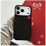 トマト ボタン パターンMagSafe iPhone Galaxy Case