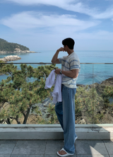 Chief Wish Dangara Open Collar Ban Pal Knit