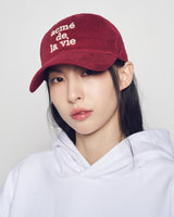 26SS COTTON NAPPING 3D EMBO BALL CAP