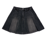 25SS WOMAN DENIM DENNIS SKIRT BLACK