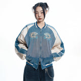 Washed Crop Scajan - BLUE