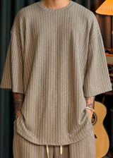 ヒューストン ニット ショートスリーブ Tシャツ 4カラー