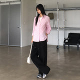 フィンセビトイーンシーズンズ　スクエアチェッカードオーバーサイズドフィットシャツ