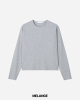 ソフクロップワッフルロングスリーブ