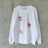 ふくだ 餃子モチーフ刺繍 sweat