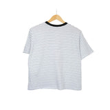 スローアンストライプTシャツ
