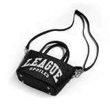 SPOILED MINI LEAGUE BAG | SHINY BLACK DIAMOND