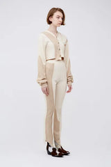 V　CUT　KNIT　PANTS