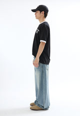 OCYN ベーシック 6パネル キャップ ブラック