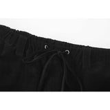 COTTON CANDY PANTS-BLACK