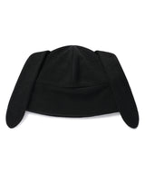 RABBIT BUTTON BEANIE BLACK(CV2GFUAB33A)