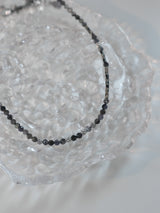 iolite gemstone choker
