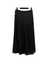 Sella Shirred Flare Long Skirt