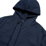 24FW SCRIPT LOGO PRINTING FISHTAIL JACKET NAVY