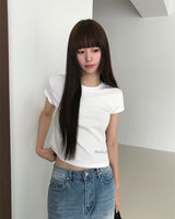 [ORIGINAL] Face Round Short-Sleeve T-Shirt
