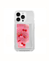 [Card Jell hard case] cherry cherry