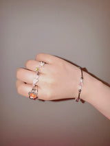 Twin star ring