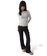 Amin Lyocell Low-Rise Bootcut Denim