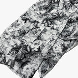 tiedye capri cargo shorts_white