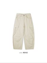 Bone Washed Cargo Pants