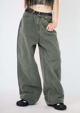 Bold Hue wide jeans