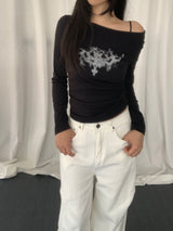 Lovty One-Shoulder T-Shirt