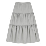 Cancan Long Skirt Grey