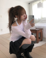 Poe Tencel Round Long Sleeve