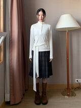  WINTER STRAP COLLAR KNIT