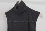 Thick Napping Turtleneck Turtleneck Sleeveless