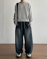 Derek Curved Denim Pants