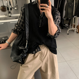 River One Pocket Buckle Check Shirt